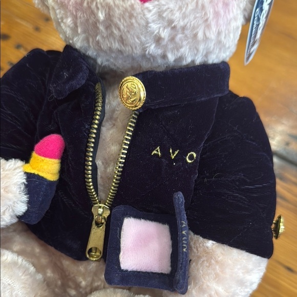 AVON Beary Beautiful "Ruby Lips" TEDDY BEAR 12"- Adorable Bear. New with tags - Picture 10 of 11